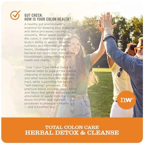 NatureWise Herbal Detox Cleanse Laxative Supplements | Natural Colon Cleanser Herb & Fiber Blend NatureWise Au supplements