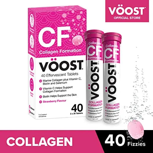 Vöost Collagen Formation Pack Of 40 Everscent Tablets Vöost Au supplements