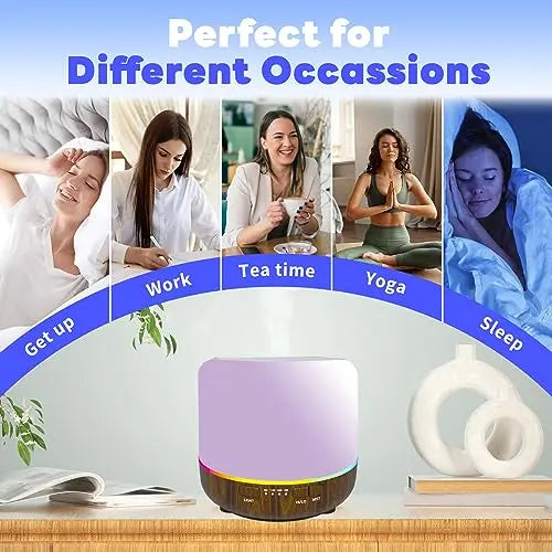 Scent Essential Oil Diffuser 2 Pack Max 200 ML Ultrasonic Cool Mist Humidifiers and Aromatherapy Otheya Au supplements