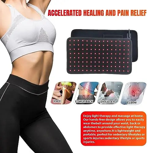 Red Light Therapy Infrared Light Therapy for Muscle Pain Relief and Inflammation Red Light Therapy Belt DYUF Au supplements