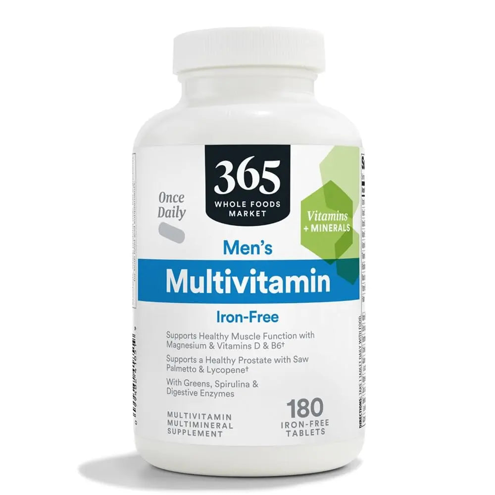 365 by Whole Foods Market, Men's One Daily Multivitamin Tablets, 180 Count 365 by Whole Foods Market Au supplements