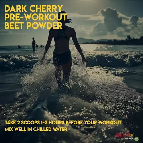 Beetroot Pro Pre-Workout Powder - 10oz, 28 Servings, Dark Cherry Flavor - Boosts Energy Beetroot Pro Au supplements
