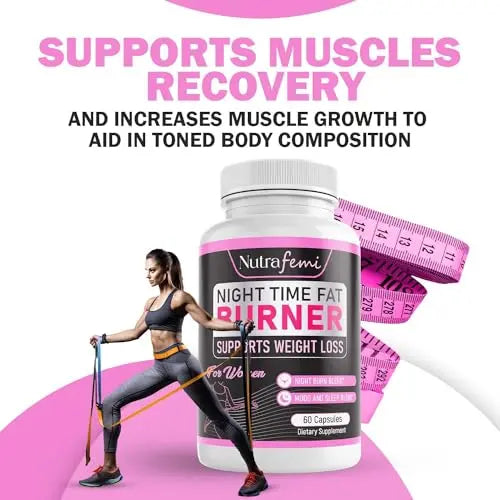 Nutrafemi Night time Fat Burner, Weight Loss Pills for Women – Thermogenic Fat Burner Nutrafemi Au supplements