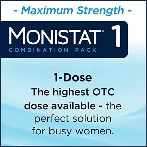 Monistat 1 Day Yeast Infection Treatment for Women, 1 Miconazole Ovule Insert & External Monistat Anti-Itch Monistat Au supplements