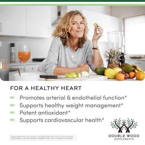 Citrus Bergamot Supplement, 1000mg, 60 Capsules - Supports Healthy Cholesterol & Triglyceride Levels - 1,000mg Servings