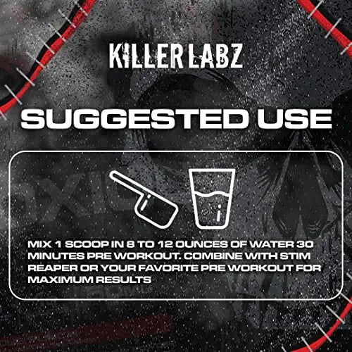 Noxious Extreme Nitric Oxide Booster Pump Pre-Workout Powder | Endurance and Muscle KILLER LABZ Au supplements