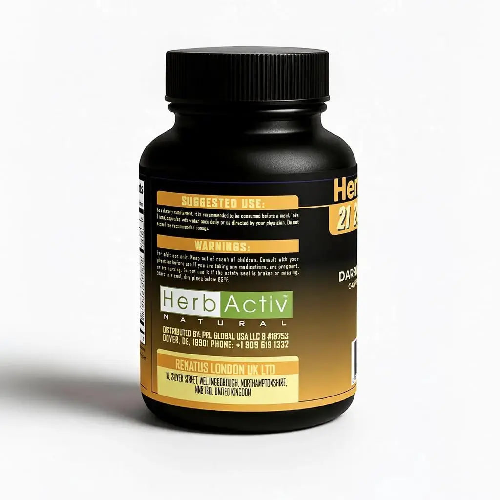 Herb Activ Natural Primal Multivitamin - 21 Essential Vitamins & Minerals - Daily Vitamin & Mineral Supplement - Energy & Wellness Support - 30 Capsules Herb Activ Natural Au supplements
