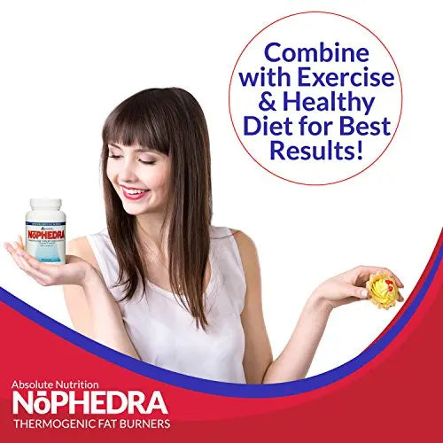 Absolute Nutrition Thermogenic Fat Burners, Nophedra Capsules, 80 Count Bottle Absolute Nutrition Au supplements