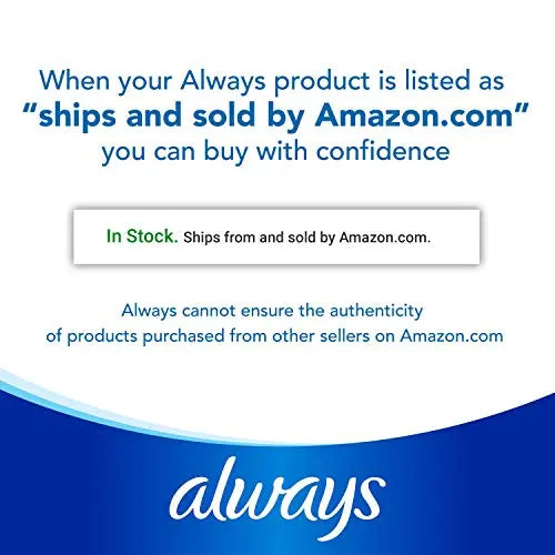 Always Infinity Feminine Pads For Women, Size 4 Overnight Absorbency, Multipack, With Flexfoam Always Au supplements