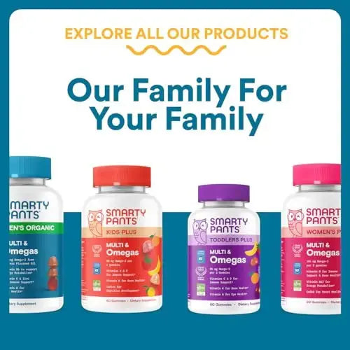 SmartyPants Men's Multivitamin Gummies - Improved Formula: Omega 3 (DHA/EPA), Methylfolate, Vitamin D3, C, Vitamin B12, B6, Vitamin A SmartyPants Au supplements