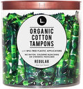 L. Organic Cotton Regular Absorbency Compact Tampons 30 Count L. Au supplements
