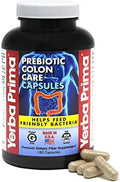 Yerba Prima Prebiotics Colon Care Fiber Caps, 180 Capsules - Five Forms of Fiber Plus FOS Yerba Prima Au supplements