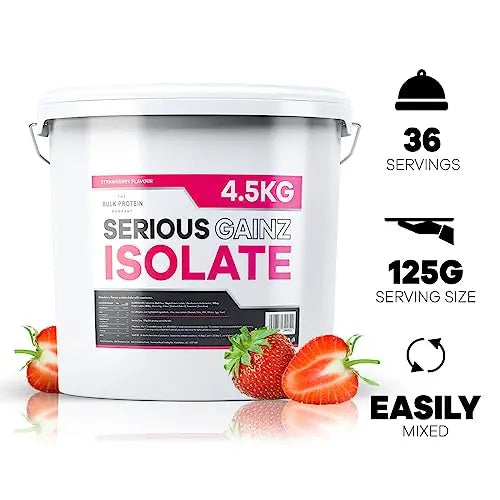 The Bulk Protein Company, Serious Gainz Isolate – 4.5kg – Whey Protein Powder The Bulk Protein Company Au supplements