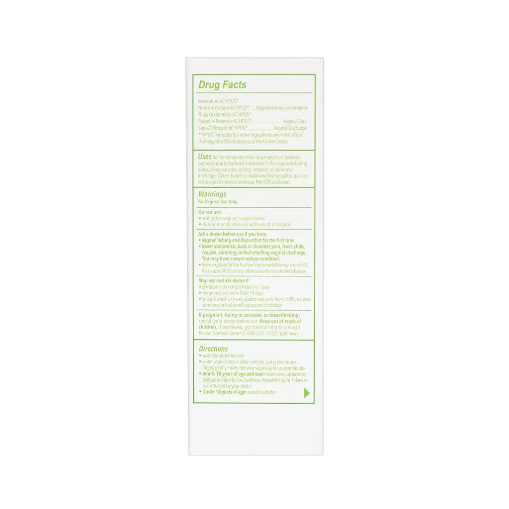 Good Clean Love BiopHresh Vaginal Homeopathic Suppository, Bacterial Vaginosis Treatment for Women Good Clean Love Au supplements