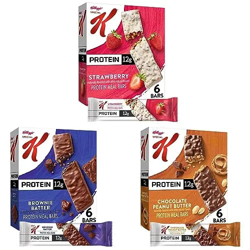 Kellogg's Special K Protein Meal Bars, Meal Replacement, Bulk Protein Snacks, Variety Pack Special K Au supplements