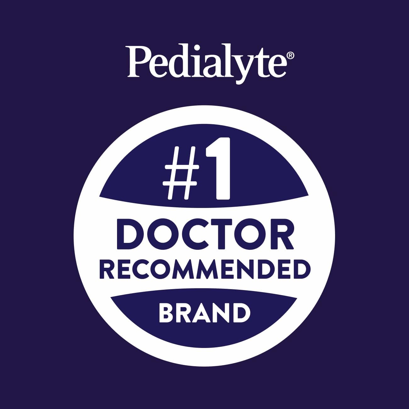 Pedialyte Electrolyte Powder, Hydration Drink for Kids & Adults, Variety Pack: Strawberry, Fruit Punch, Grape, and Apple, 24 Powder Packets