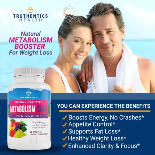TRUTHENTICS Metabolism Booster for Women & Men - Natural Appetite Suppressant TRUTHENTICS Au supplements