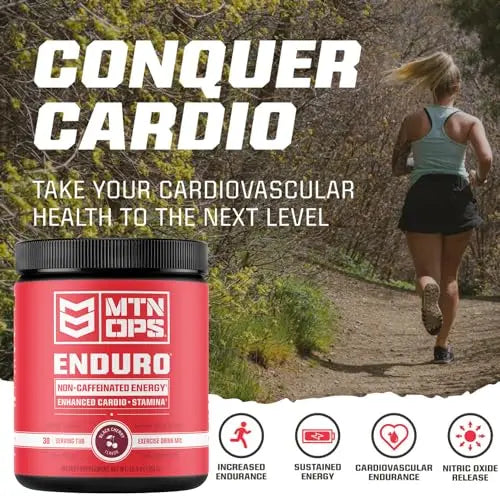 MTN OPS Enduro Nitric Oxide Supplement & Stim-Free Pre Workout - 30 Servings MTN OPS Au supplements