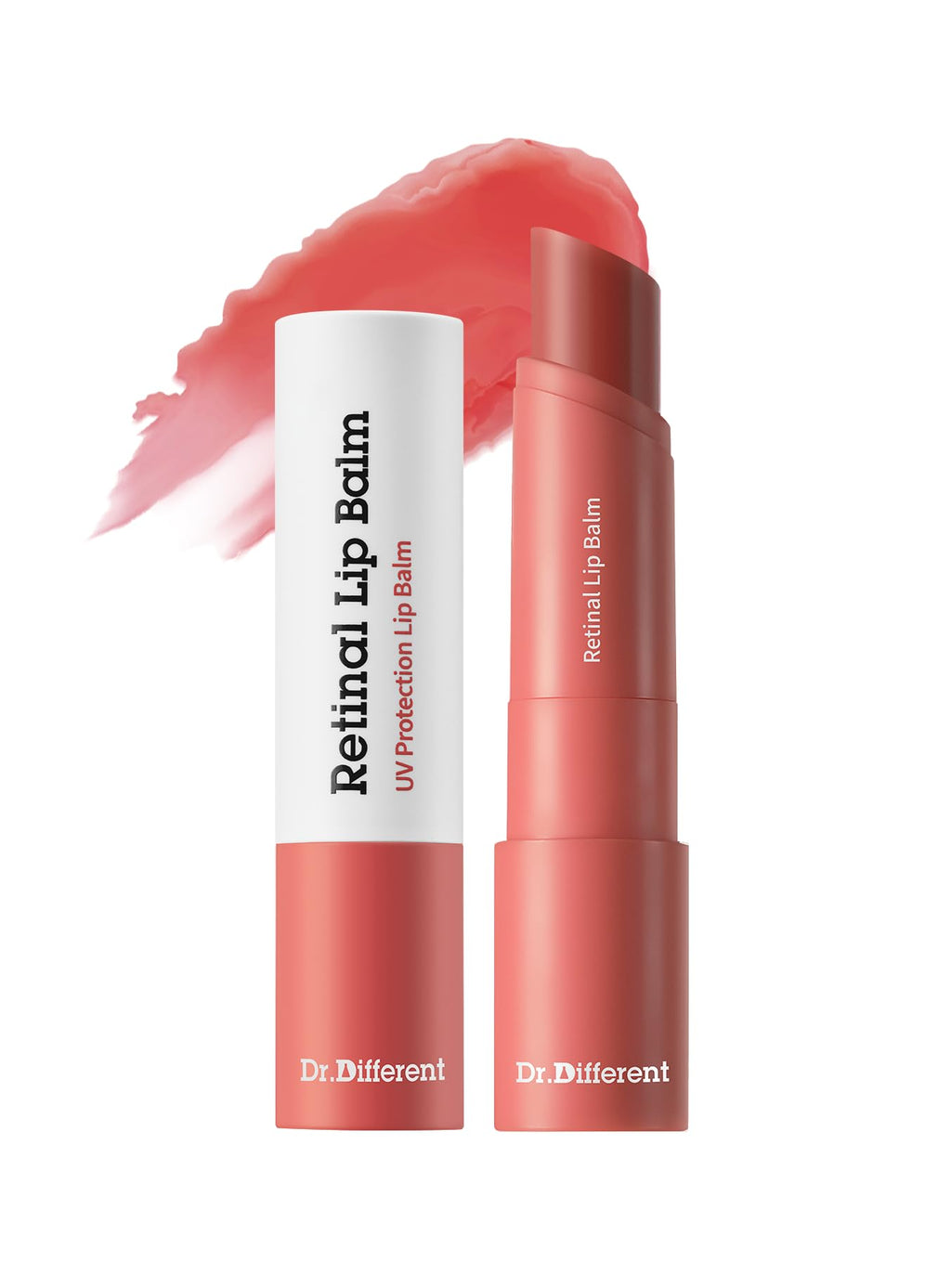 Dr.Different Retinal Lip Balm Tinted, Anti-Wrinkle Lip Treatment with Deep Hydration & Long-Lasting Moisture