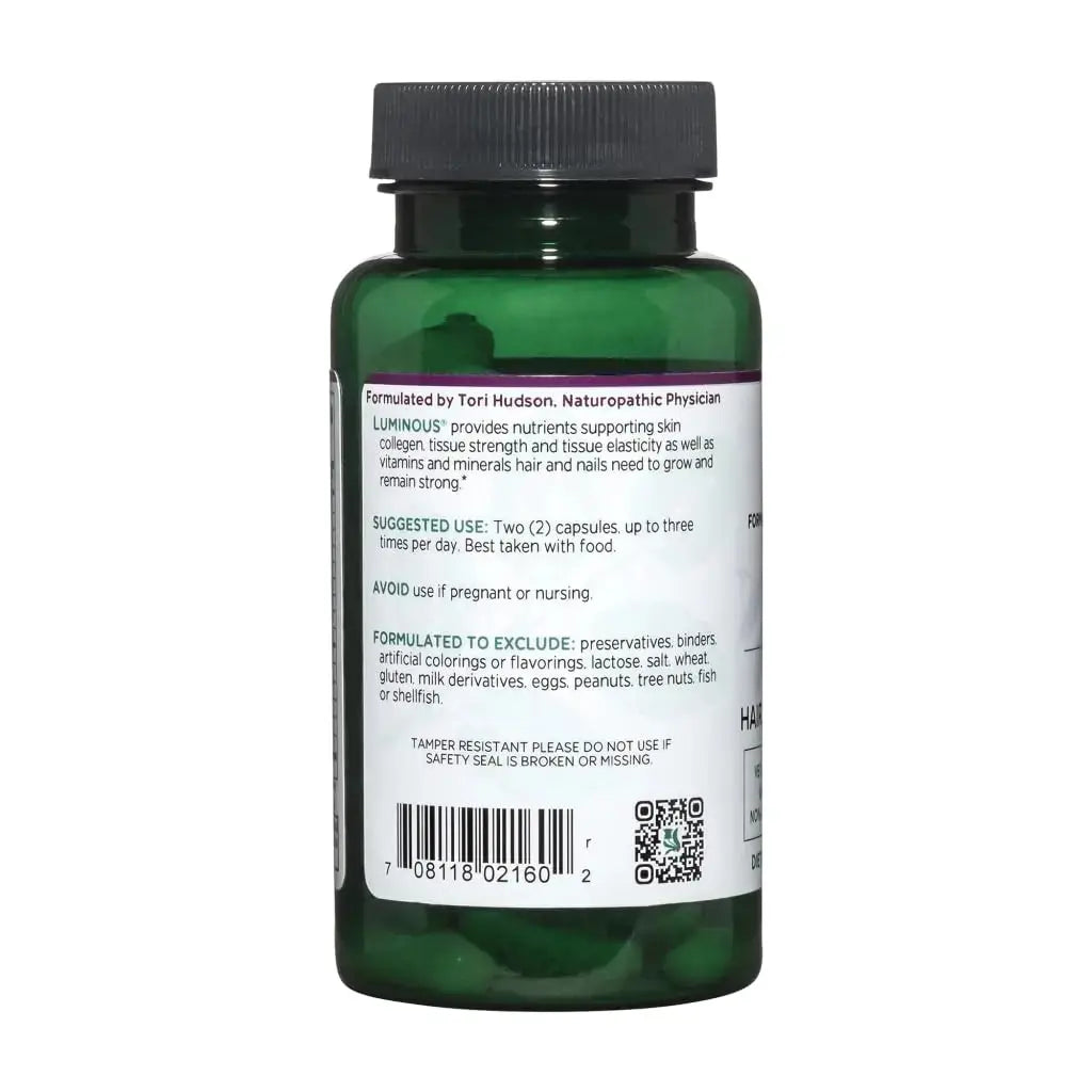Vitanica, Luminous, Hair, Skin and Nail Support, Vegan, 60 Capsules Vitanica Au supplements