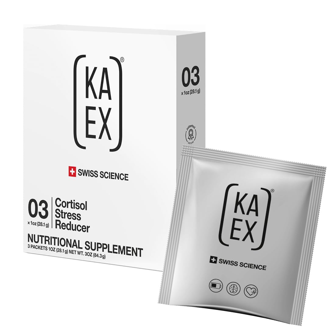 KA EX - Cortisol Stress Reducer for Athletes | Post-Workout Recovery Gamechanger | Clinically Tested and Trusted by Thousands of Pro Athletes | Swiss Science I Vegan (3 Pack) KA EX Au supplements