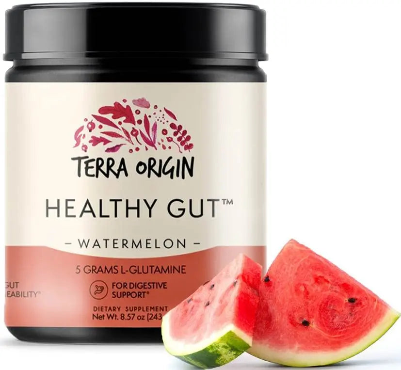 TERRA ORIGIN Healthy Gut Watermelon | 30-Servings with L-Glutamine, Zinc TERRA ORIGIN Au supplements