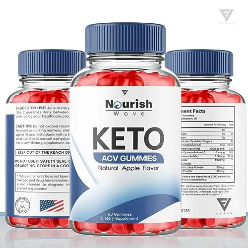 Nourish Wave Keto ACV Gummies Advanced Weight Loss Ketogenic AVC Apple Cider Fyvus Au supplements