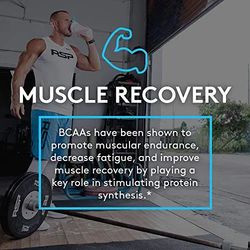 RSP BCAA 5000 (30 Serv), Premium BCAA Capsules for Post Workout Muscle Recovery RSP NUTRITION Au supplements