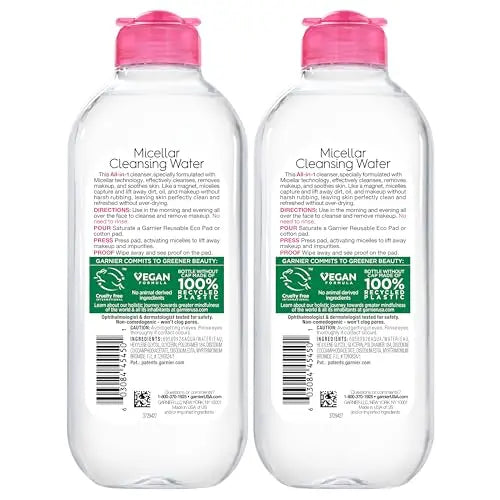 Garnier SkinActive Micellar Water for All Skin Types, Facial Cleanser & Makeup Remover Garnier Au supplements