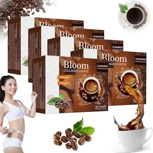 Bloom Collagen Coffee, Collagen Coffee from Japan, Bloom Coffee Collagen HOPASRISEE Au supplements