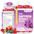 VZOXAINS 2 Pack Saffron Supplement Gummies, Sugar Free Saffron Extract with Magnesium VZOXAINS Au supplements