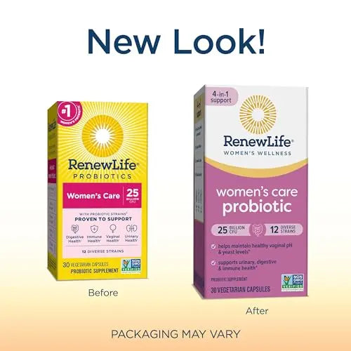 Renew Life Probiotics for Women, 50 Billion CFU Guaranteed, Probiotic Renew Life Au supplements