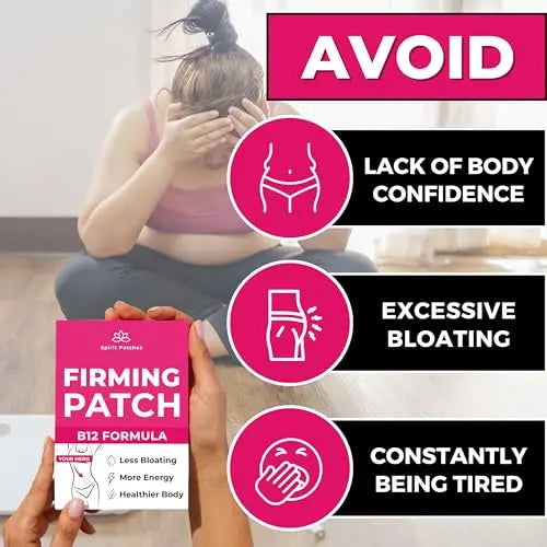 Firming B12 Patches (Pack of 36) - 100% Natural Vitamin Patches for Women, Energy & Body Support Spirit Patches Au supplements