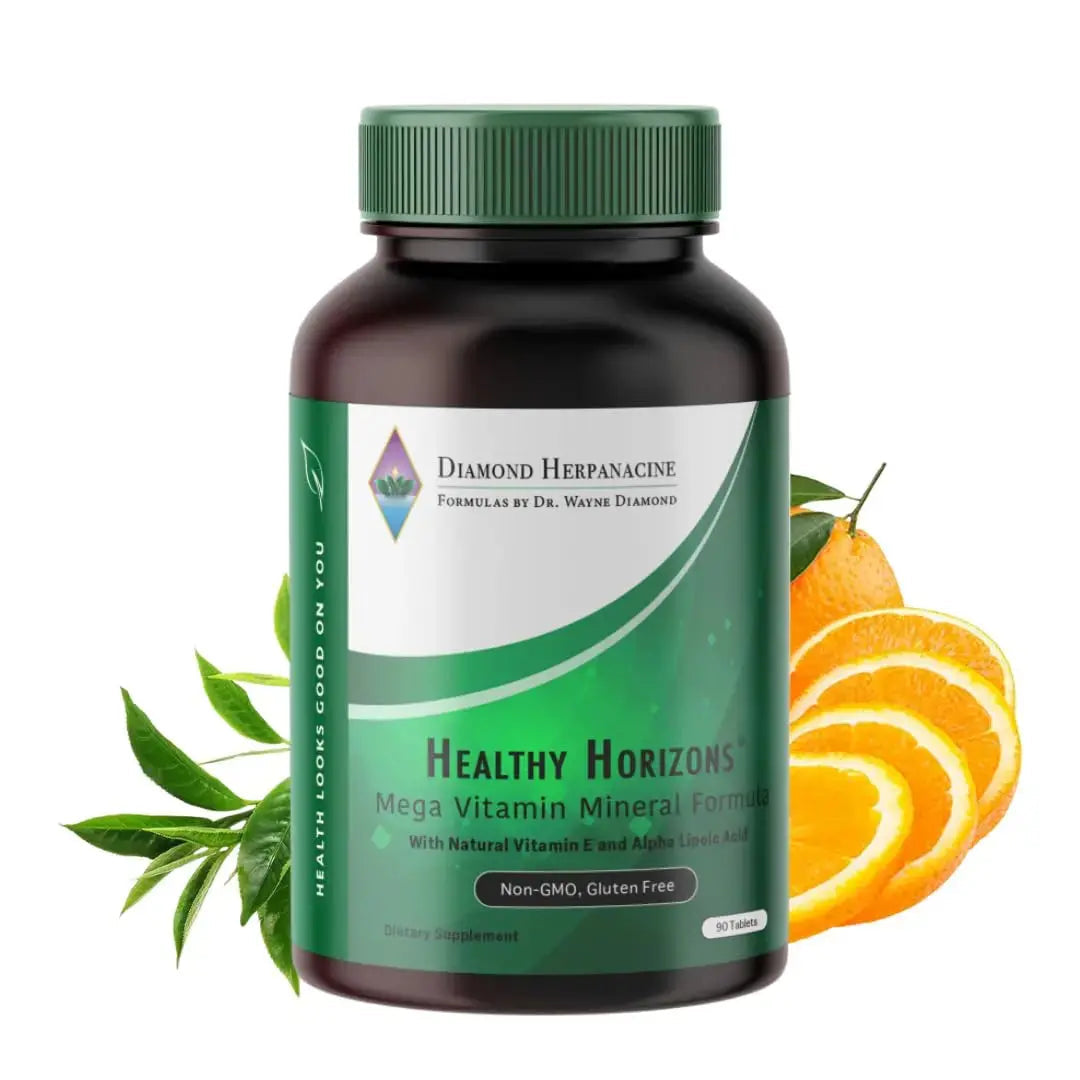 Herpanacine Diamond Healthy Horizons Multivitamin - Natural Multivitamin to Support Stress Relief and Provide Essential Nutrients Herpanacine Au supplements