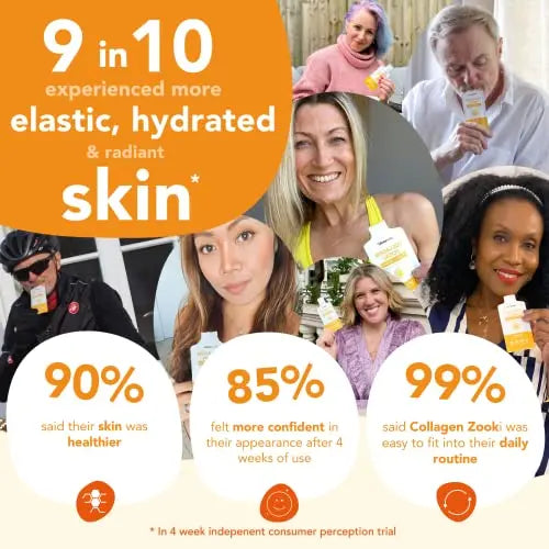 Zooki 5000mg Marine Collagen Liquid Sachets | Hydrolysed Marine Collagen Peptides yourzooki Au supplements