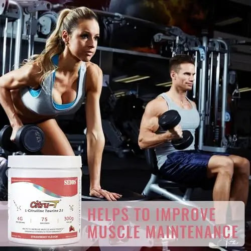 SEDDS Strawberry-Flavored L-Citrulline Taurine 2:1, L Citrulline Powder, Unflavored Vegan SEDDS Au supplements