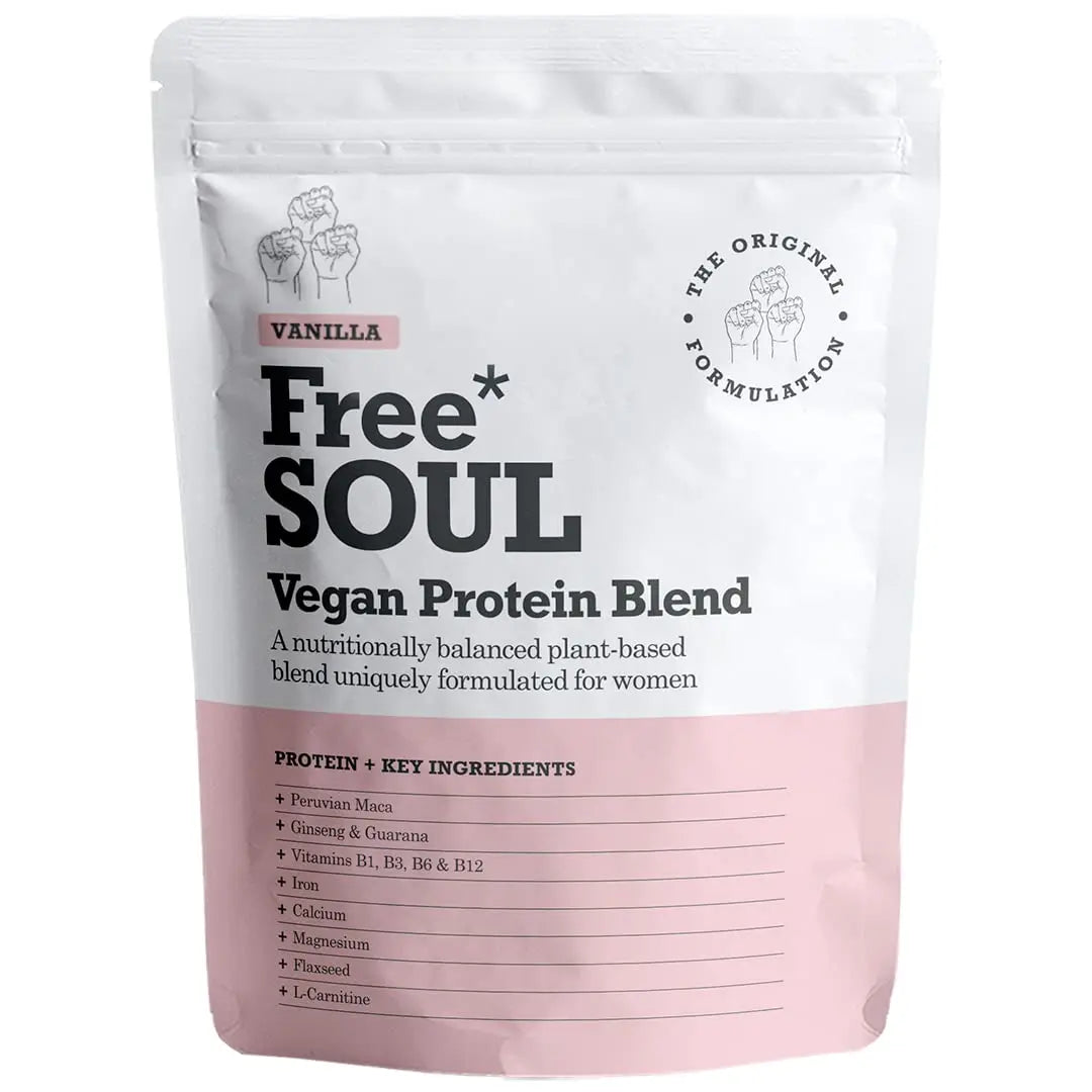 Free Soul Vegan Protein Powder | Formulated for Women | 600g | 20g Protein Free Soul Au supplements