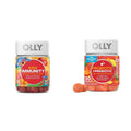 OLLY Kids Immunity Gummy, Immune Support, Wellmune, Elderberry, Vitamin C, Zinc & Probiotic + Prebiotic Gummy, Digestive Support and Gut Health, 500 Million CFUs, Fiber OLLY Au supplements
