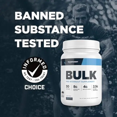 Transparent Labs Bulk Pre Workout Powder - Naturally Sweetened Advanced Pre-Workout Transparent Labs Au supplements
