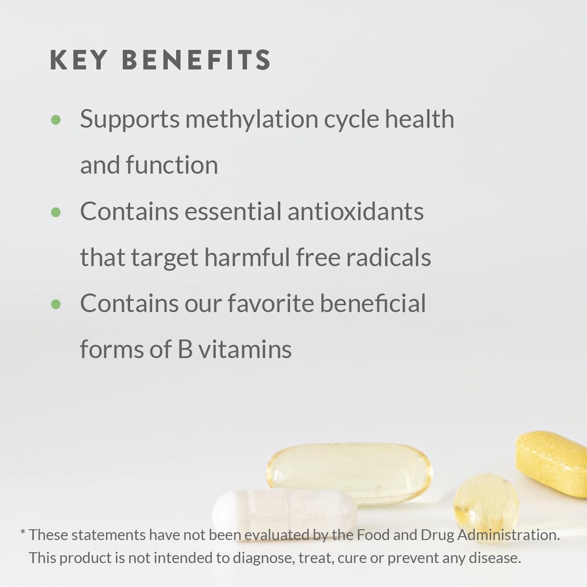 Holistic Health All in ONE Multi Vitamin and Mineral for Antioxidant Boost, Multi Minerals Supplement for Supporting Methylation