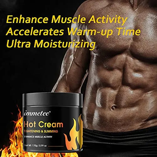 Hot Cream for Belly Fat Burner, Hot Cream Cellulite and Fat Burner, Sweat Fat Burning Gel immetee Au supplements