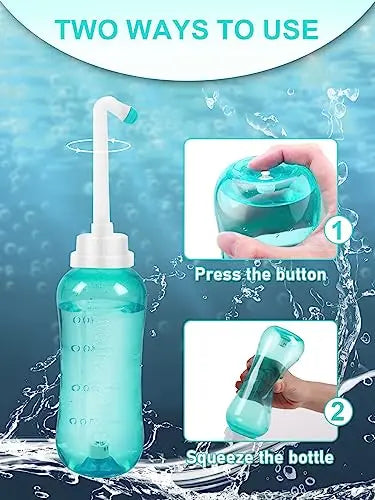 Peri Bottle for Postpartum & Perineal Care,Portable Travel Bidet for Personal Hygiene Cleaning,16.9 OZ PropoDusche Au supplements