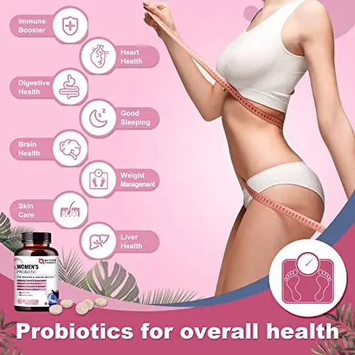 Probiotics-for-Women, Probiotics and Prebiotics, Cranberry and D-Mannose, 50-Billion NATURE TARGET Au supplements
