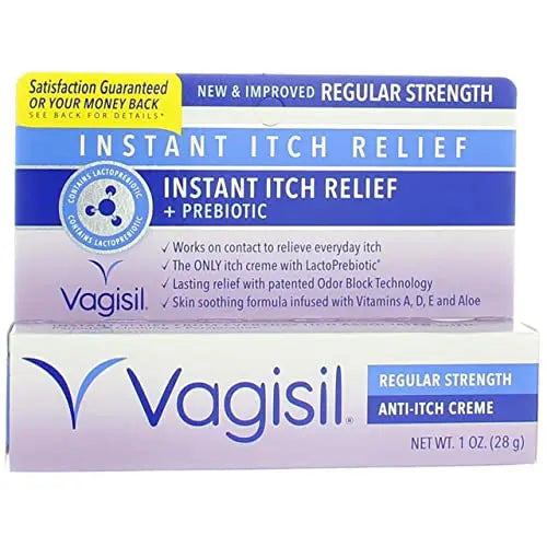 Vagisil Anti-Itch Creme Original Strength 1 oz (Pack of 5) Vagisil Au supplements