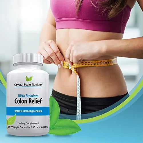 CRYSTAL PEAKS NUTRITION Natural Colon Cleanser Capsules for Constipation Relief CRYSTAL PEAKS NUTRITION Au supplements