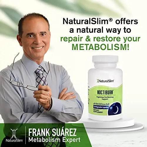 NaturalSlim NoctiBurn Night Fat Burning Support & Metabolism Support Supplements with Essentials NaturalSlim Au supplements