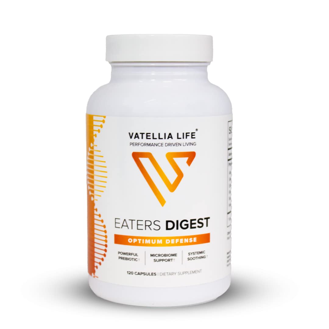 Vatellia Life New from Eaters Digest | Prebiotic | Probiotic | Digestive Support | Gut Soothing | Healthy Gut Lining | Max Nutrient Absorption
