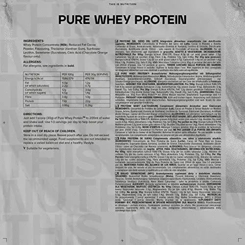 Bulk Pure Whey Protein Powder Shake, Chocolate Caramel, 2.5 kg, Packaging May Vary Bulk Au supplements